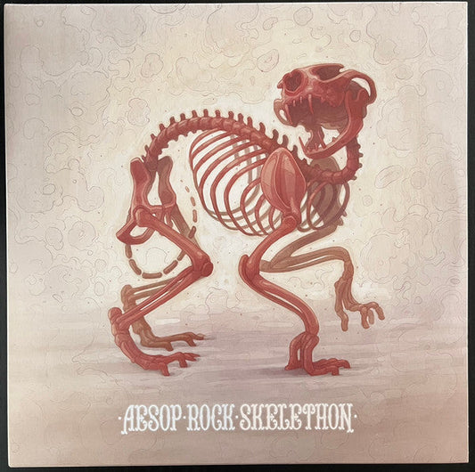 Aesop Rock – Skelethon 10th Anniversary Edition Creme & Black Marble / Clear Color 2xLP Vinyl LP Record