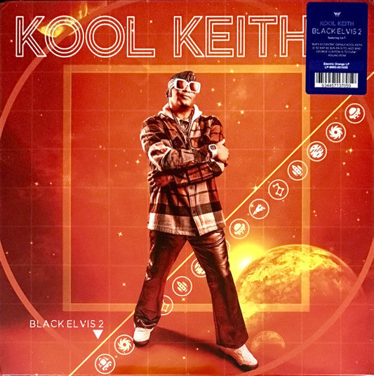 Kool Keith – Black Elvis 2 Orange Color Vinyl LP Record