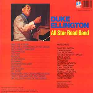 Duke Ellington – All Star Road Band 2xLP Vinyl LP Record *USED 1984 FIRST PRESSING RELEASE*