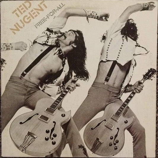 Ted Nugent - Free For All Vinyl LP Record *USED 1976 RELEASE*