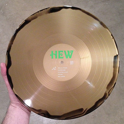 Hew Time – Hew Time Black/Gold Color Vinyl LP Record *USED 2014 RELEASE*