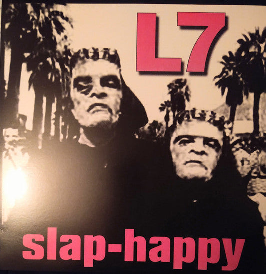 L7 - Slap Happy Gray Marble Color Vinyl LP Record