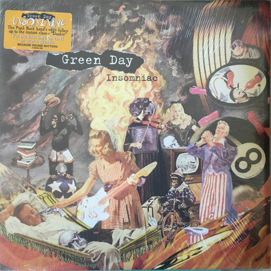 Green Day - Insomniac Vinyl LP Record