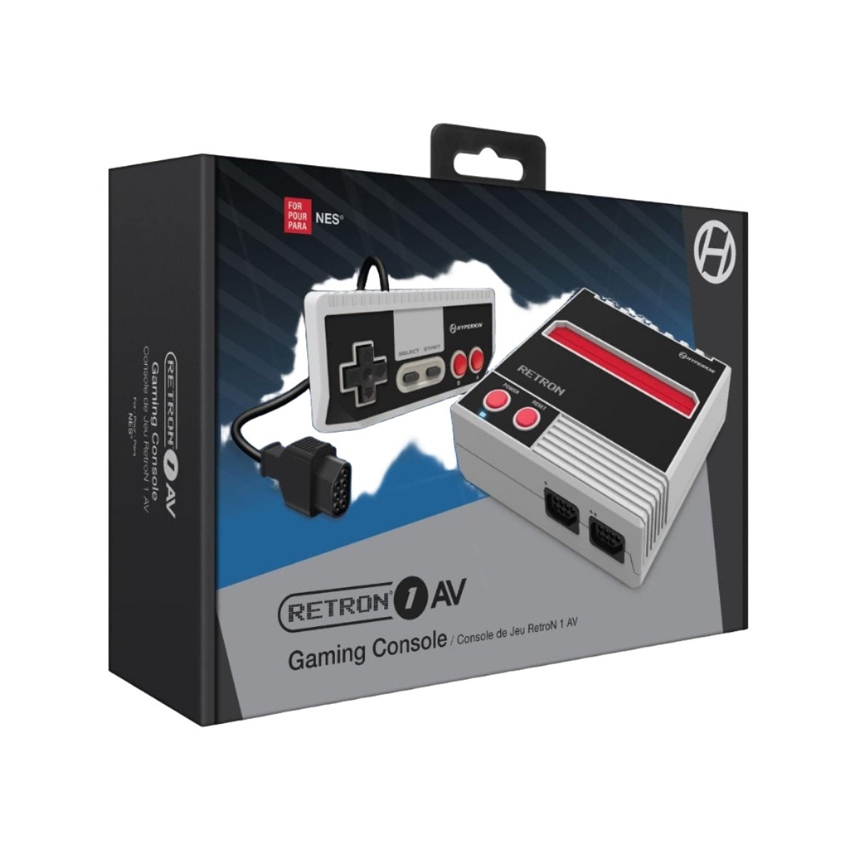 RetroN 1 AV Gaming Console Compatible With NES® (Gray)