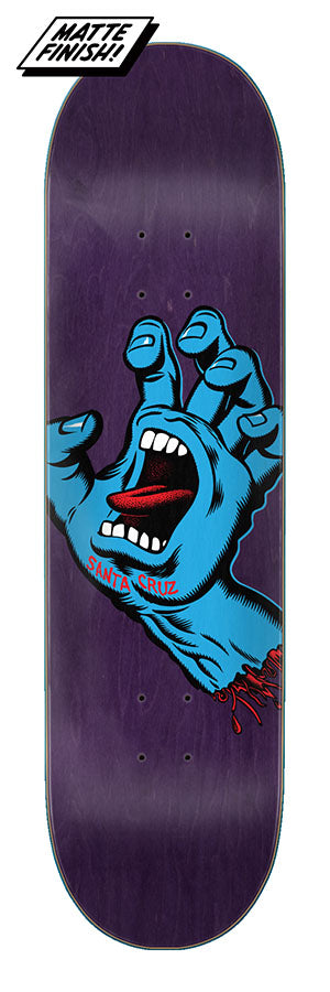 Santa Cruz Screaming Hand 8.375" Skateboard Deck