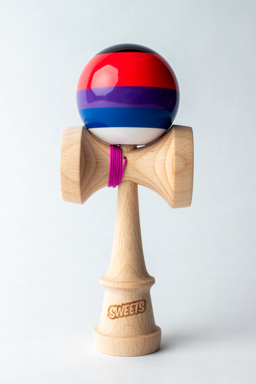 Classic 5 Stripe - Slushy - Sweets Kendamas - Sticky Clear