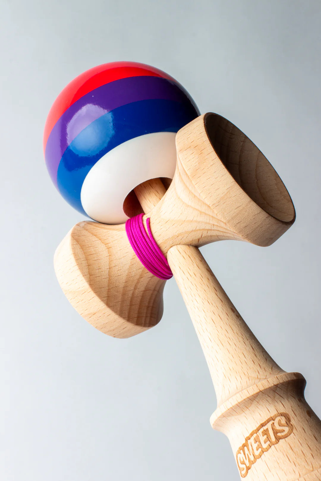 Classic 5 Stripe - Slushy - Sweets Kendamas - Sticky Clear