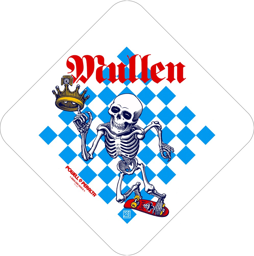 Powell Peralta Rodney Mullen Chess Bones Brigade Sticker