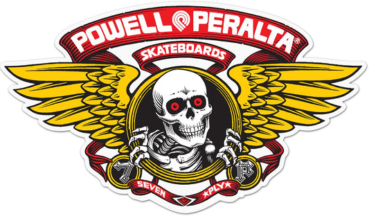 Powell Peralta Winged Ripper Red Skateboard Sticker