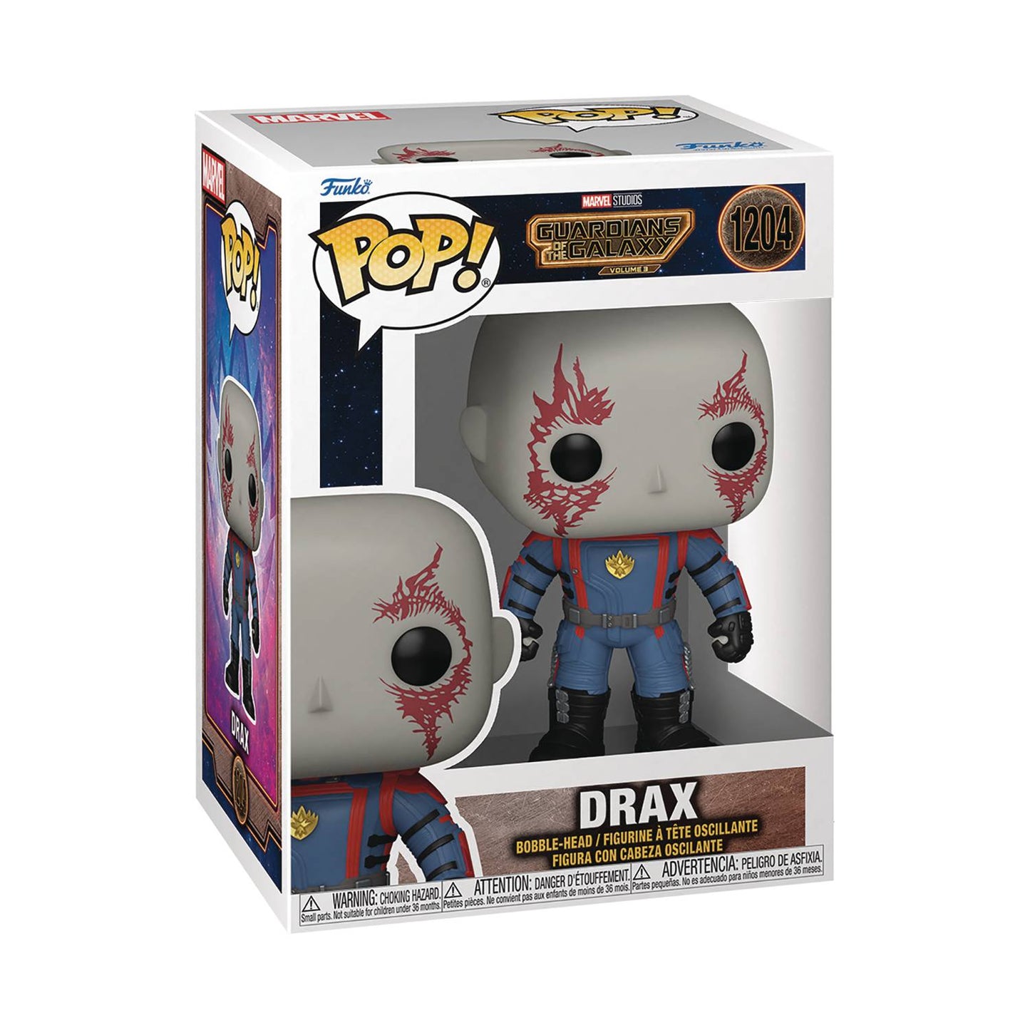 Funko Pop Marvel Guardians of the Galaxy 3 Drax Vinyl Figure