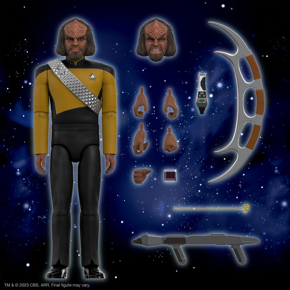 Star Trek The Next Generation Ultimates W2 Worf Action Figure