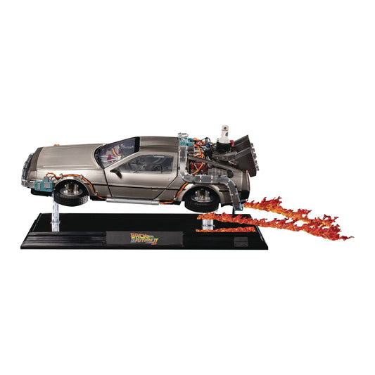 Back to the Future Part II Floating DeLorean Time Machine - Deluxe Edition  [PRE-ORDER: Expected availability February 2025!]