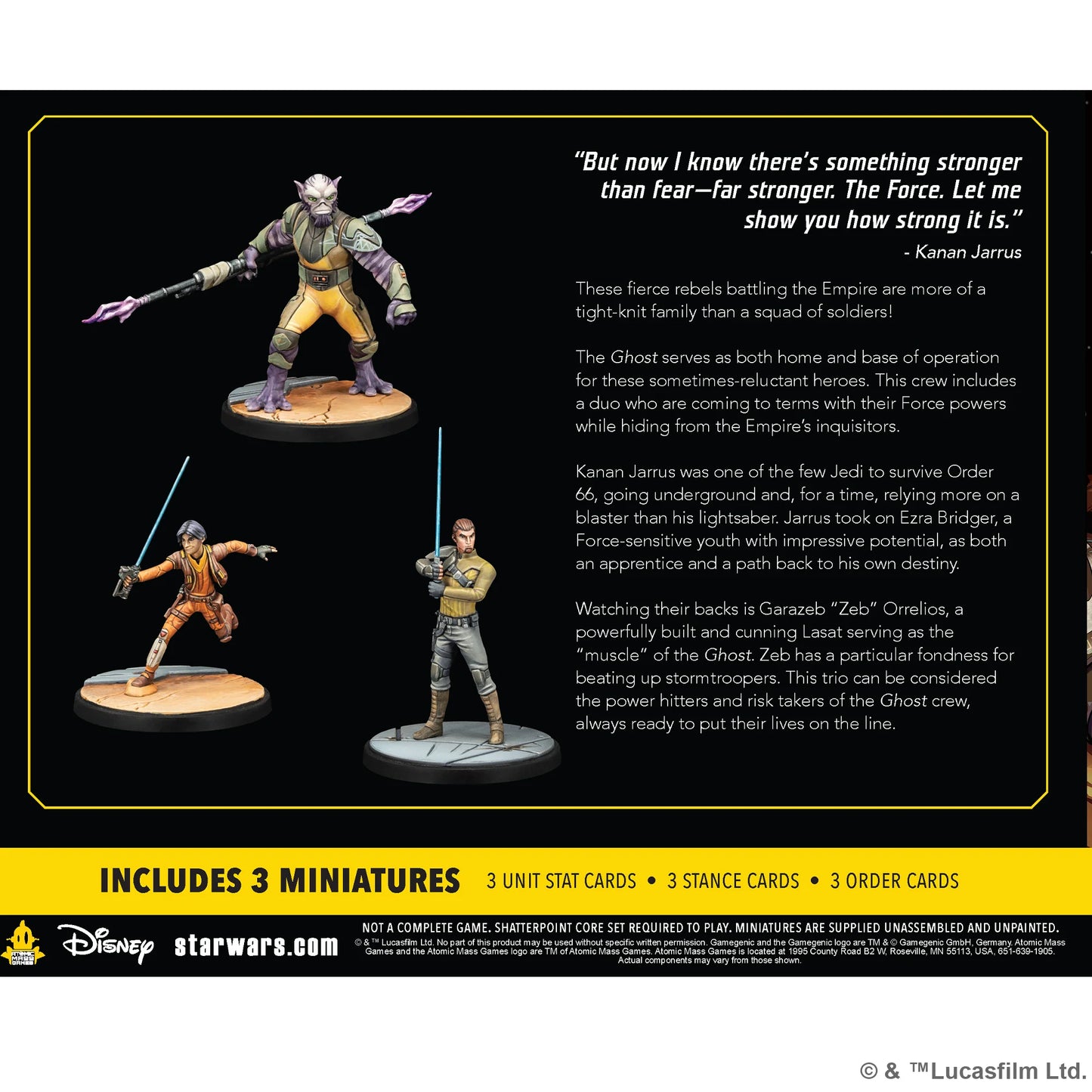 Star Wars: Shatterpoint: Stronger Than Fear Squad Pack