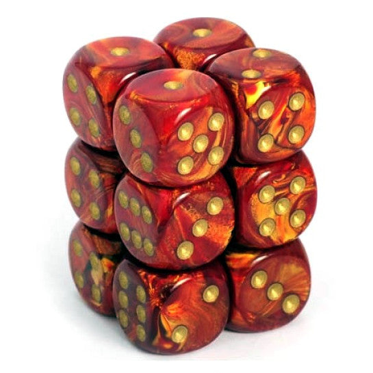 Chessex: D6 Scarab Dice sets - 16mm