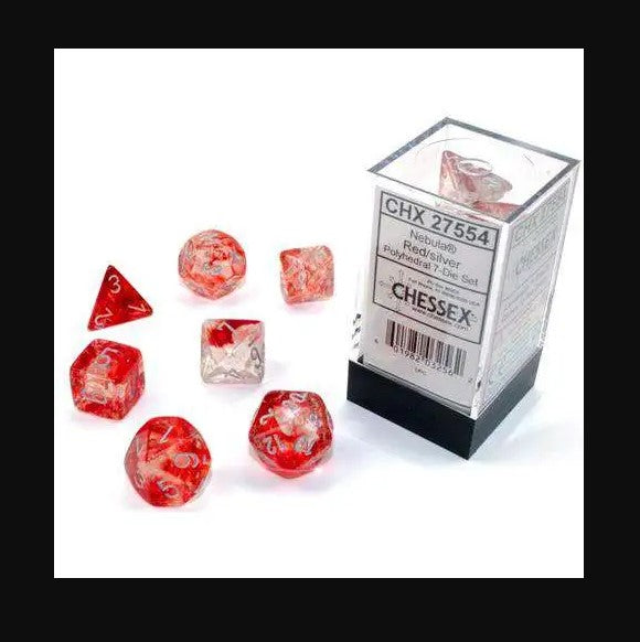 Chessex: Polyhedral Nebula Dice sets