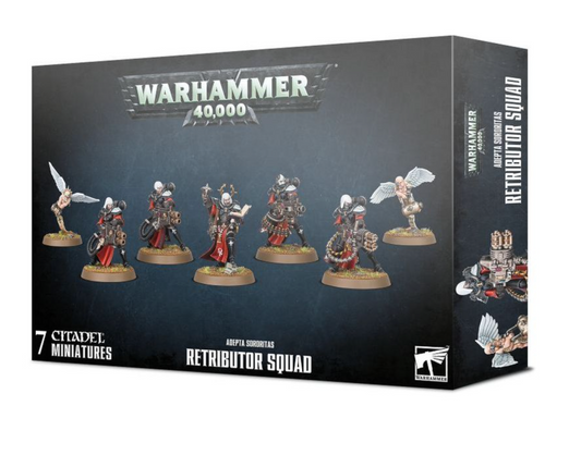 Games Workshop Warhammer 40K Adepta Sororitas Retributor Squad