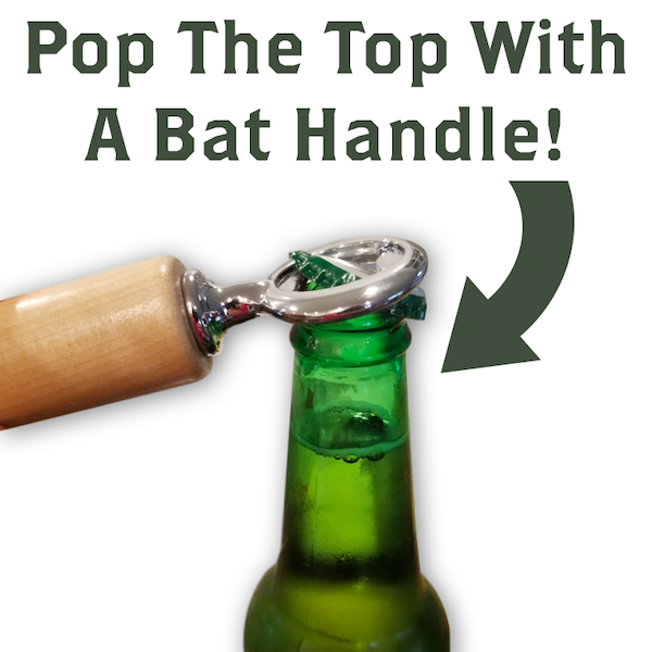 Cleveland Guardians Season Opener | Baseball Bat Handle Bottle Opener