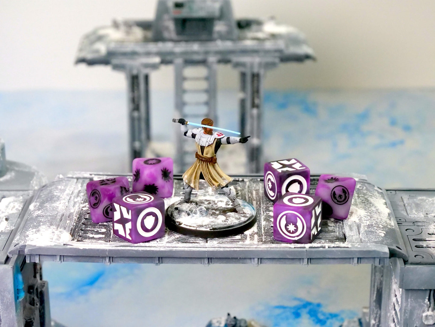 Good Karma (Purple) Galactic Skirmish Dice - Set of 20