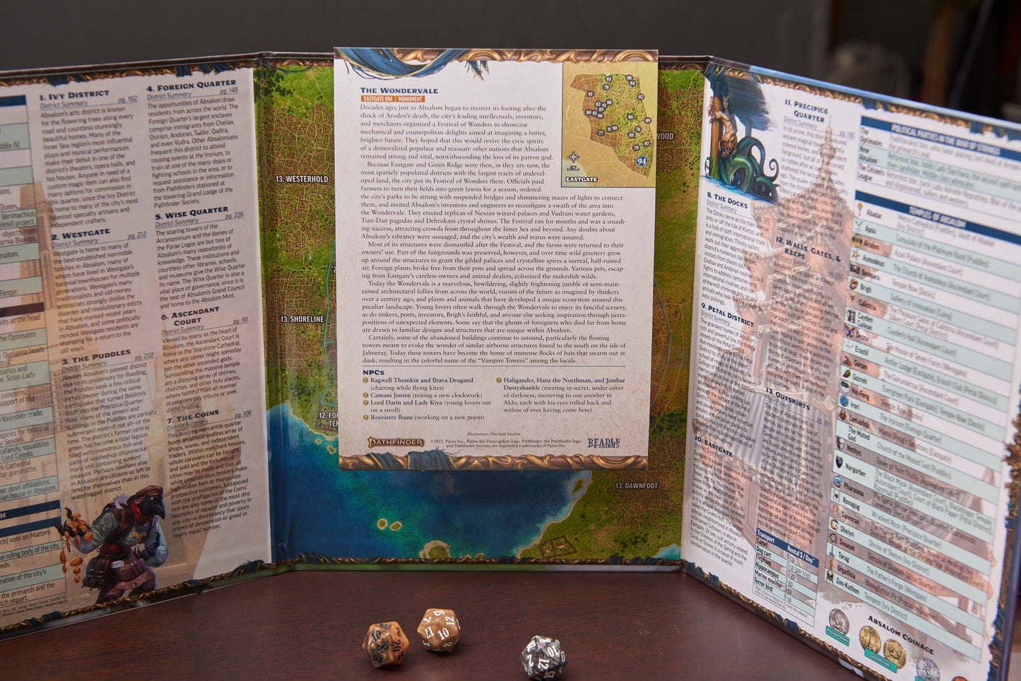 Gold Edition of Absalom: City of Lost Omens