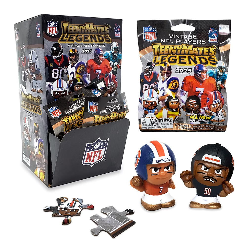 TeenyMates Legends NFL Blind Pack - Series 2025