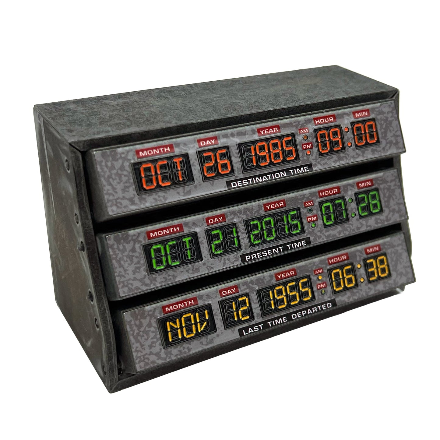 Back to the Future - Time Circuits Scaled Prop Replica