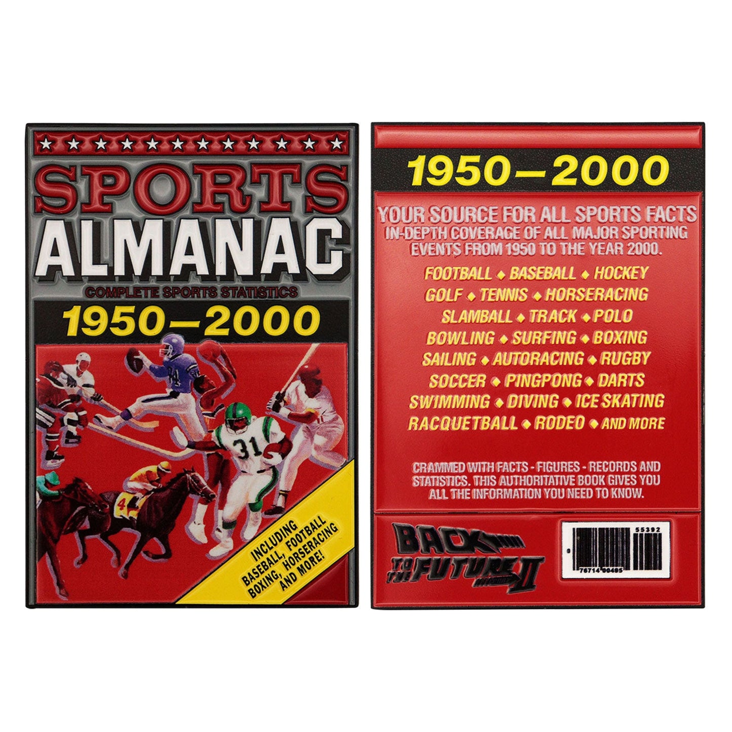 Back to the Future Part II Limited Edition Sports Almanac Ingot