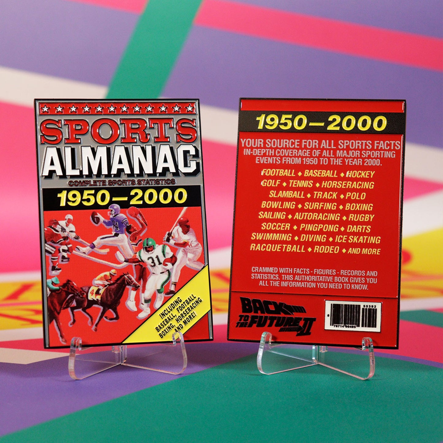 Back to the Future Part II Limited Edition Sports Almanac Ingot