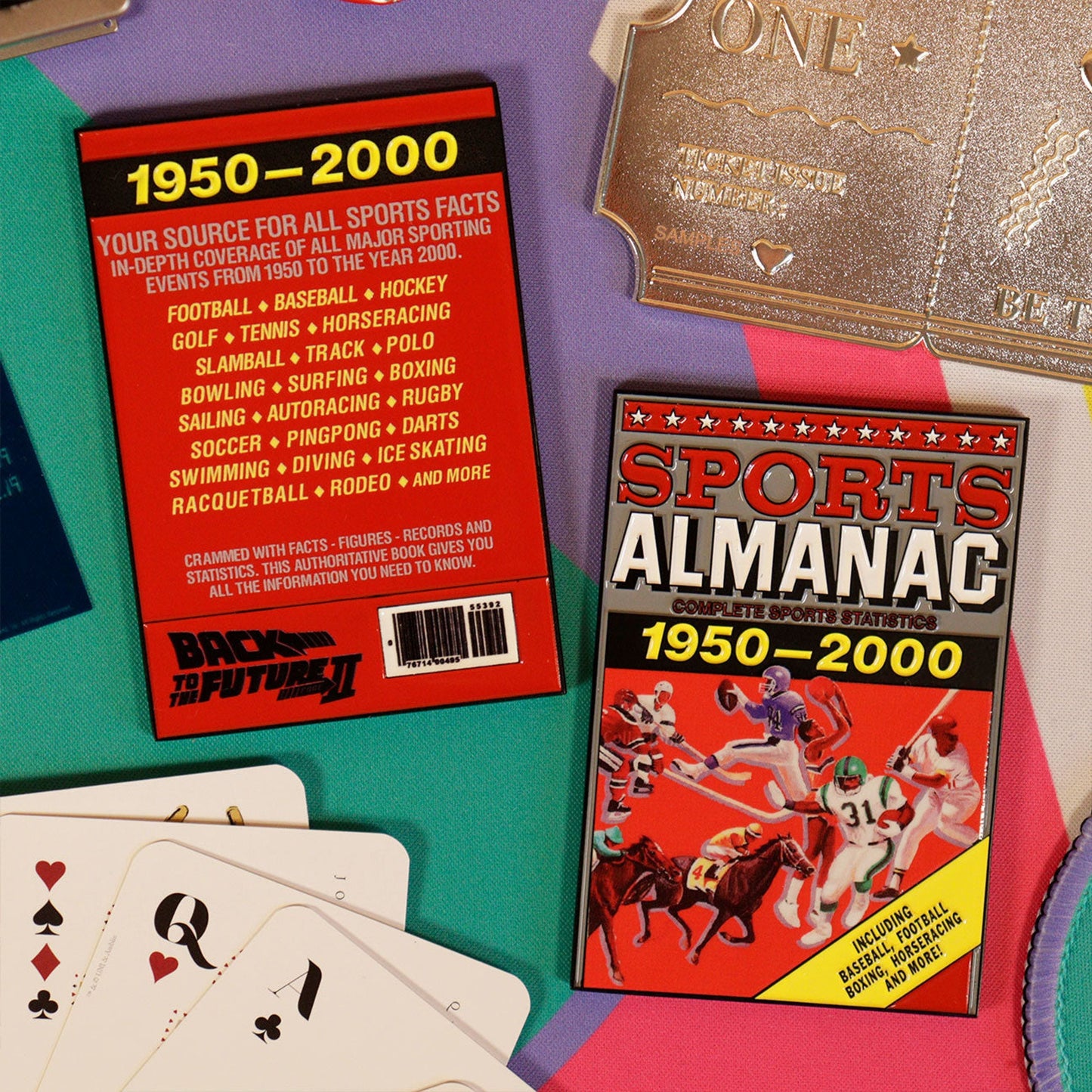 Back to the Future Part II Limited Edition Sports Almanac Ingot