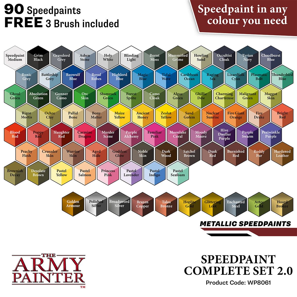 Army Painter Speedpaint Complete Set 2.0