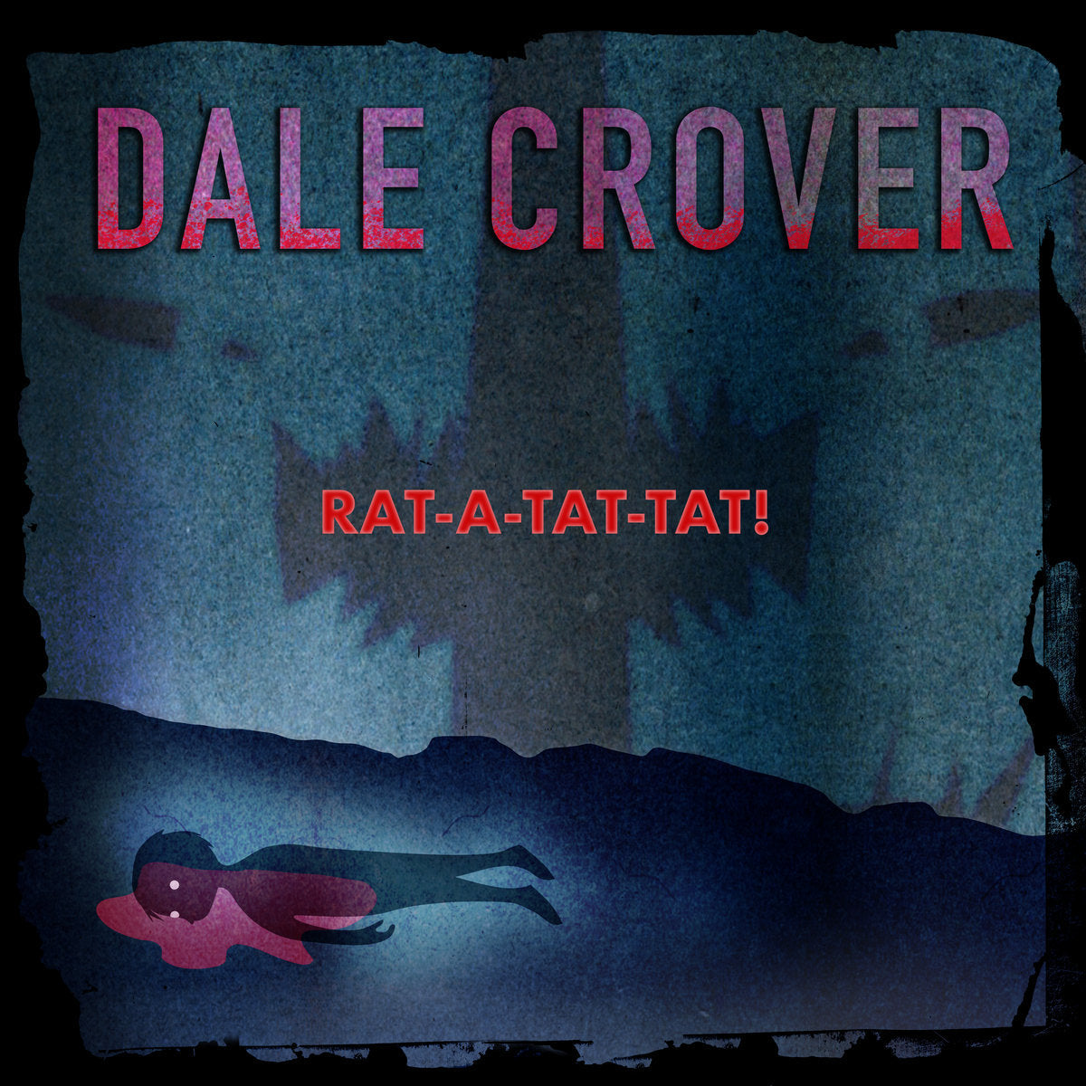 Dale Crover - Rat-A-Tat-Tat Purple Color Vinyl LP Record