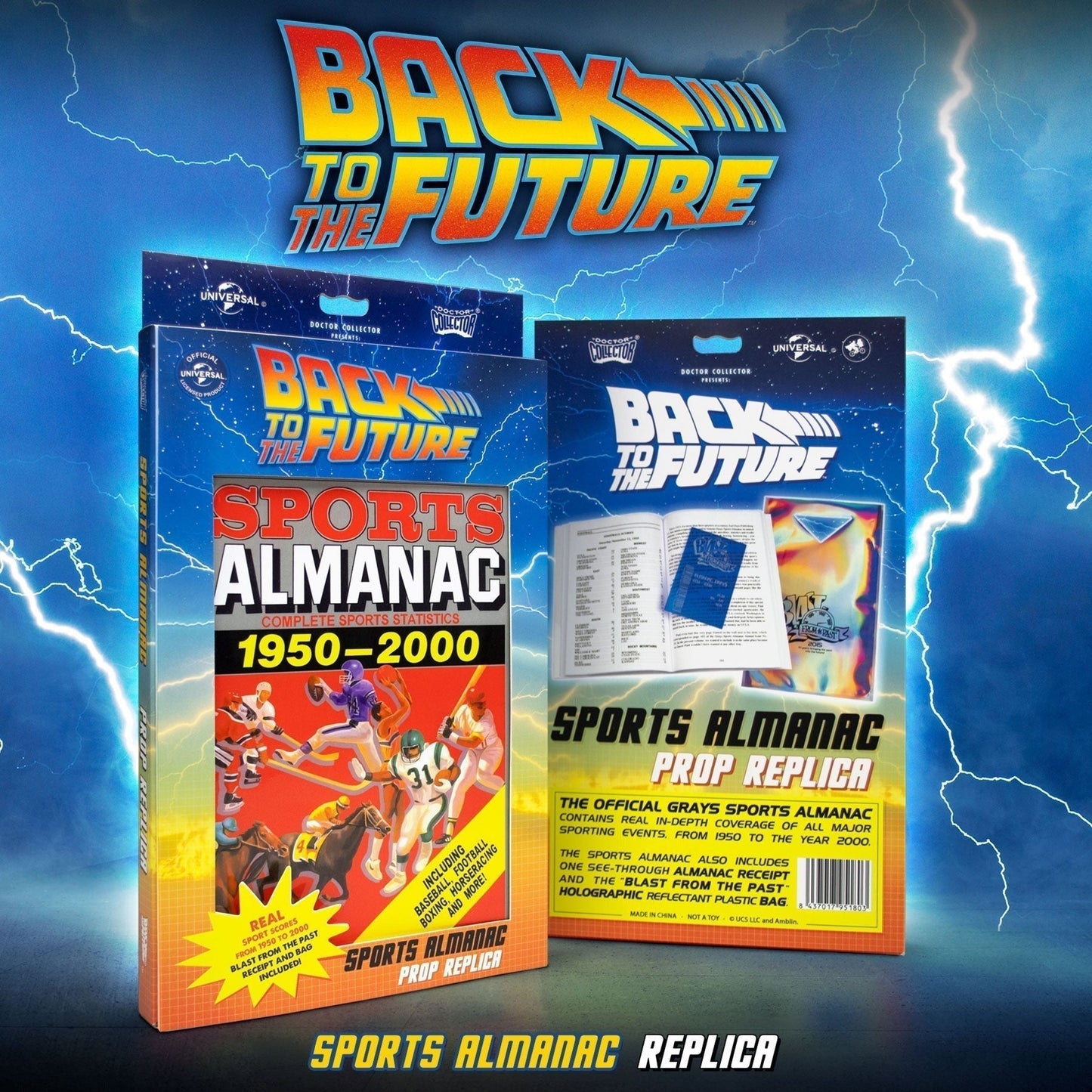 Back to the Future Part II "Grays Sports Almanac" prop replica