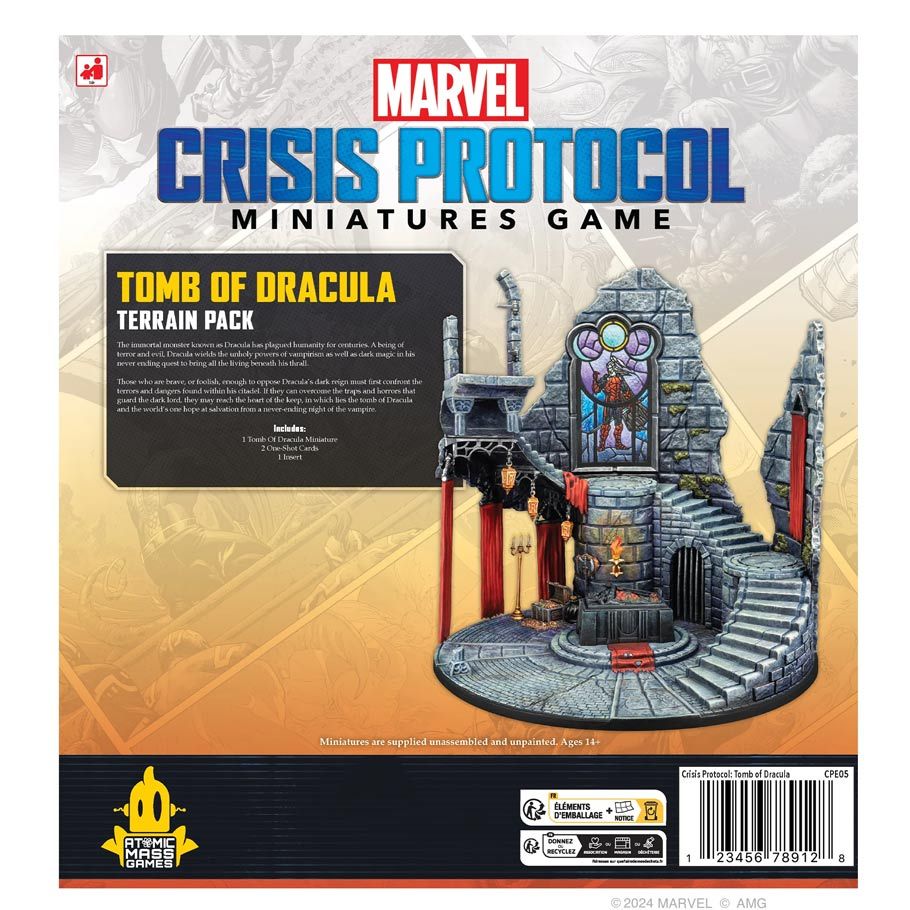 Marvel Crisis Protocol: Tomb of Dracula Terrain Pack