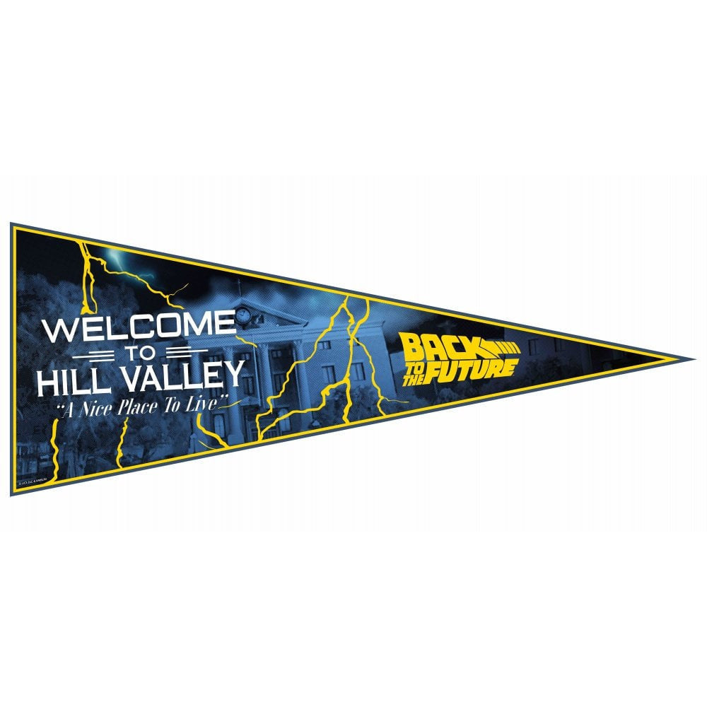 Back to the Future Wall Pennant