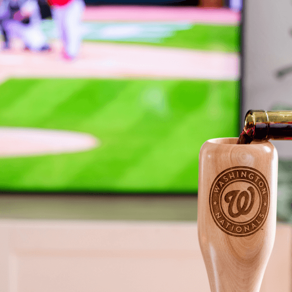 Washington Nationals Wined Up® | Baseball Bat Wine Mug