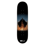 WELCOME X BATMAN BAT FLAMES 8.5" SKATEBOARD DECK