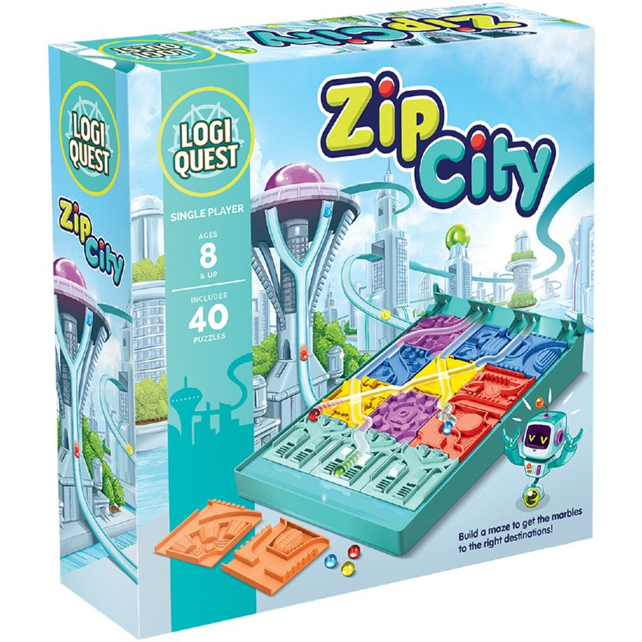 Zip City: Logic Puzzle