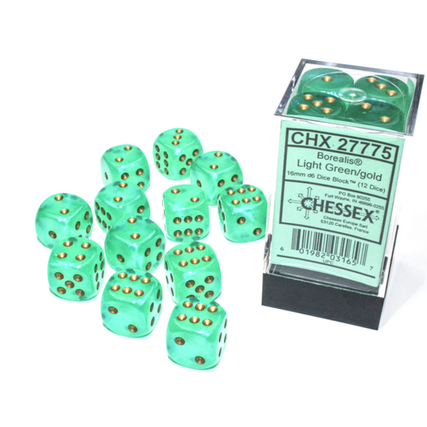 Chessex: D6 Borealis™ Dice Set - 16mm