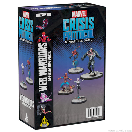 Marvel Crisis Protocol - Web Warriors Affiliation Pack