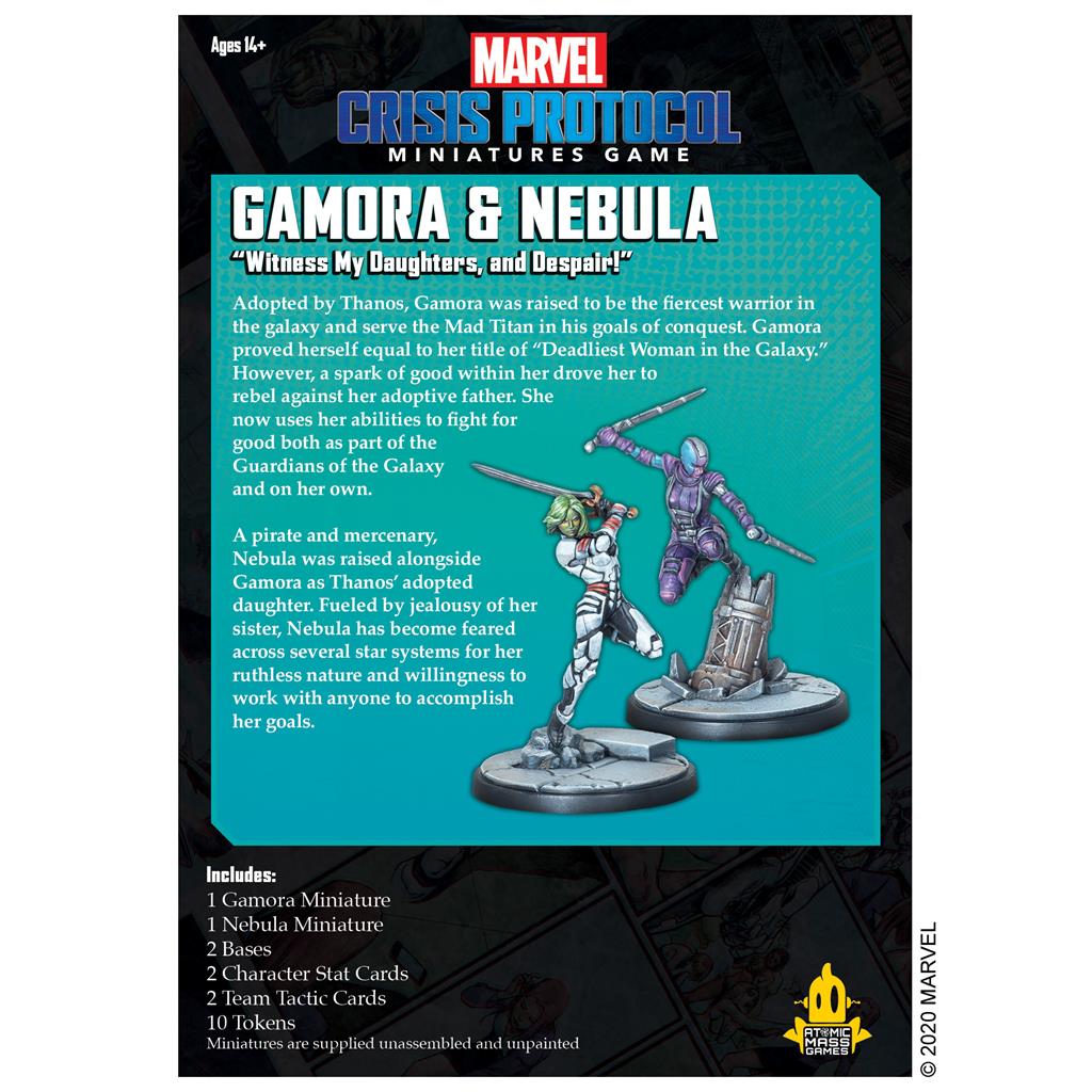 Marvel Crisis Protocol - Gamora & Nebula