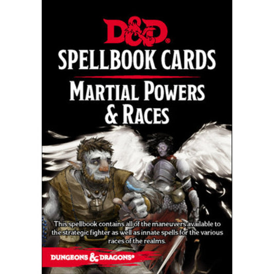 Dungeons & Dragons - Spellbook Cards - Martial Powers & Races