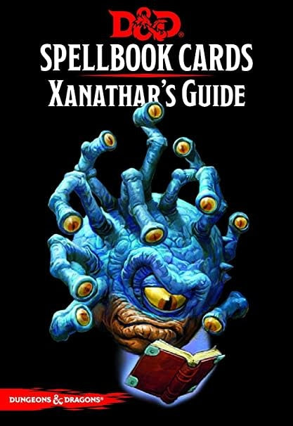 Dungeons & Dragons - Spellbook Cards - Xanathar's Guide To Everything