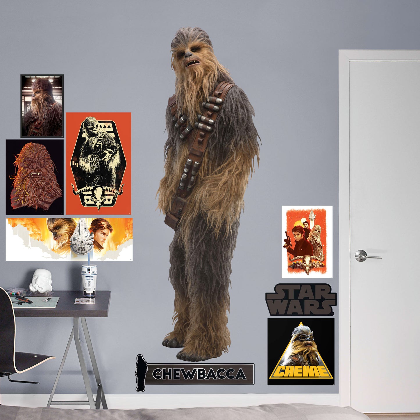 Chewbacca - Solo: A Star Wars Story - Officially Licensed Removable Wall Decal