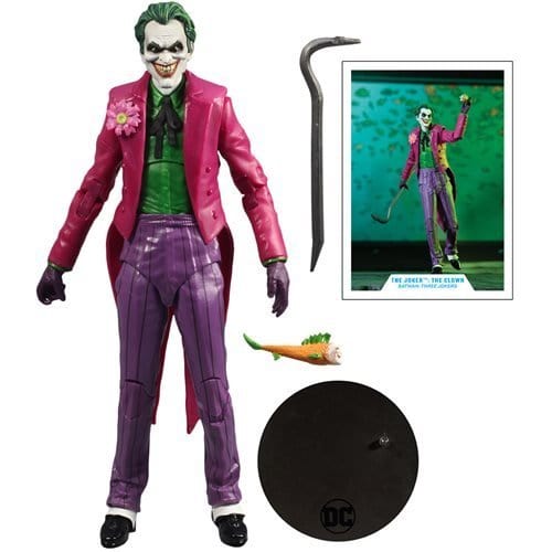 Batman: Three Jokers (The Criminal, Batgirl, The Clown, Red Hood & Batman) - 1:10 Scale Action Figures, 7" - DC Multiverse - McFarlane Toys