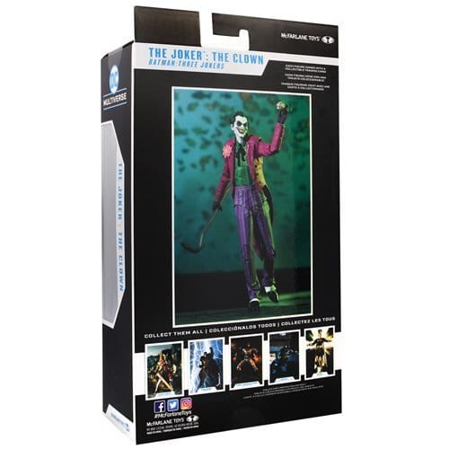 Batman: Three Jokers (The Criminal, Batgirl, The Clown, Red Hood & Batman) - 1:10 Scale Action Figures, 7" - DC Multiverse - McFarlane Toys