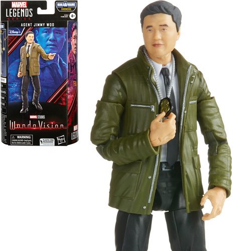 Marvel Legends WandaVision Agent Jimmy Woo 6-Inch Action Figure