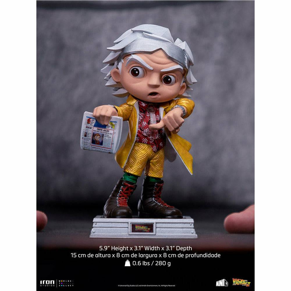 Iron Studios Back to the Future Part II Doc Brown Mini Co. Collectible Figure