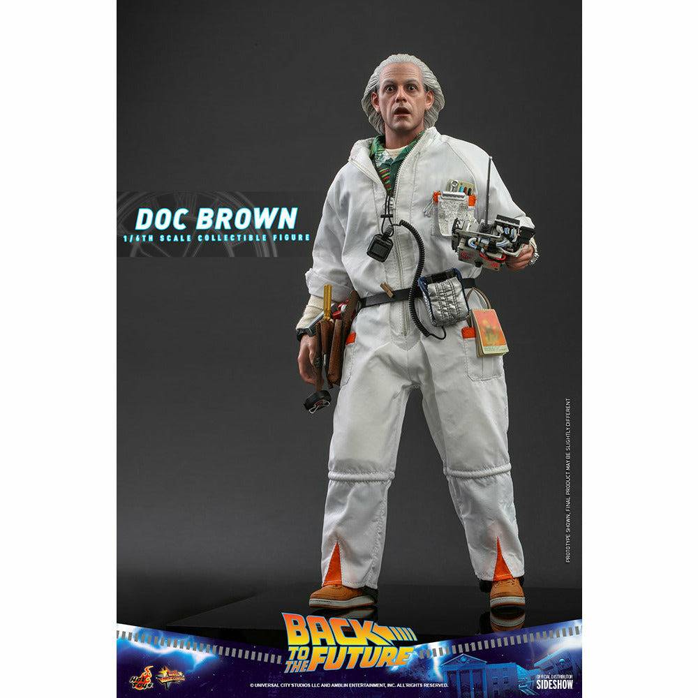 Hot Toys Back to the Future Doc Brown (Standard Version) 1:6 Scale Collectible Figure