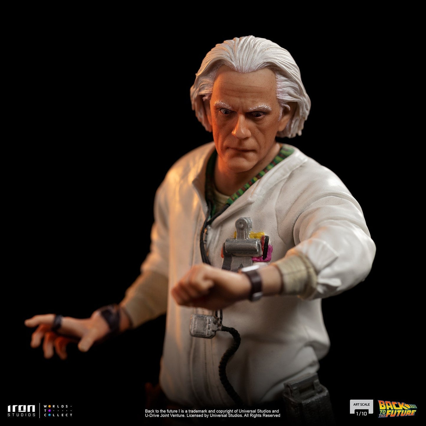 Iron Studios Back to the Future Doc Brown 1:10 Scale Statue