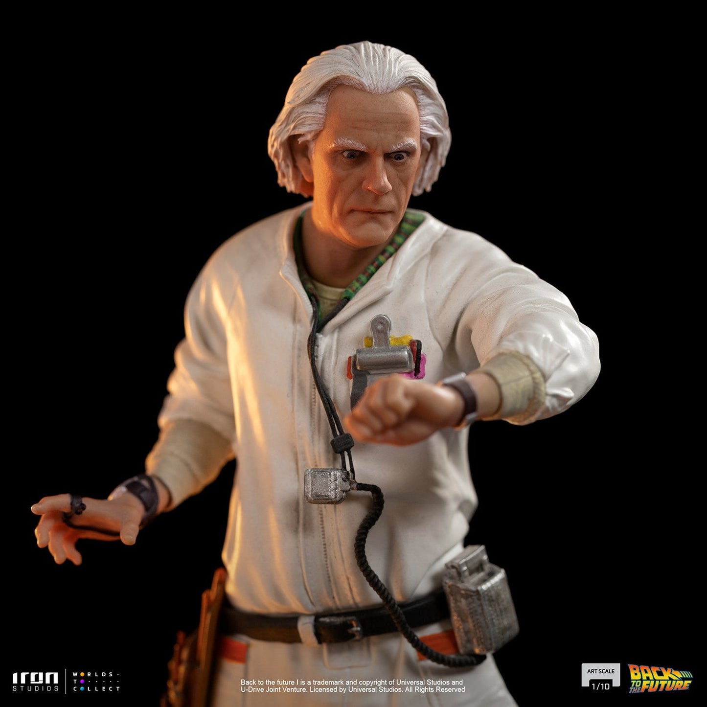 Iron Studios Back to the Future Doc Brown 1:10 Scale Statue