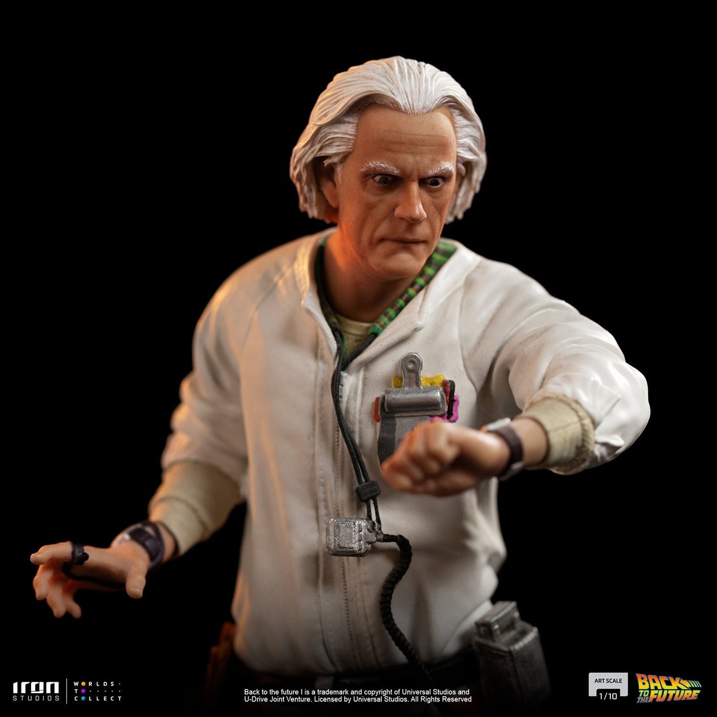 Iron Studios Back to the Future Doc Brown 1:10 Scale Statue